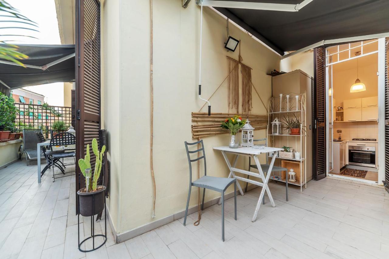 Penthouse Apartment With Terrace Close To Vatican Roma Dış mekan fotoğraf